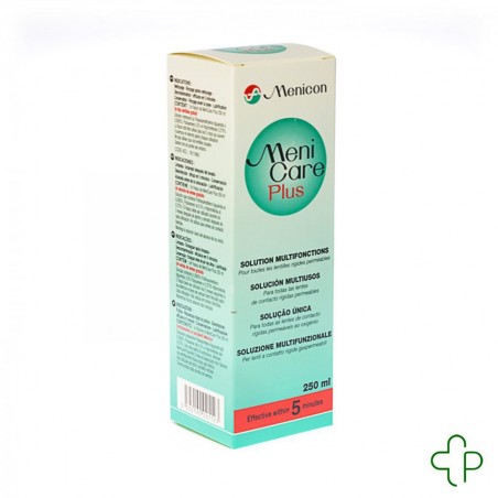 Menicare Plus Solution Multifonctions 250ml Menicare Plus Solution Multifonctions 250ml
