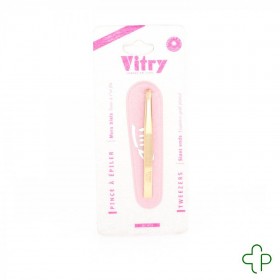 Vitry Prestige Epileerpincet Schuin Inox 4016