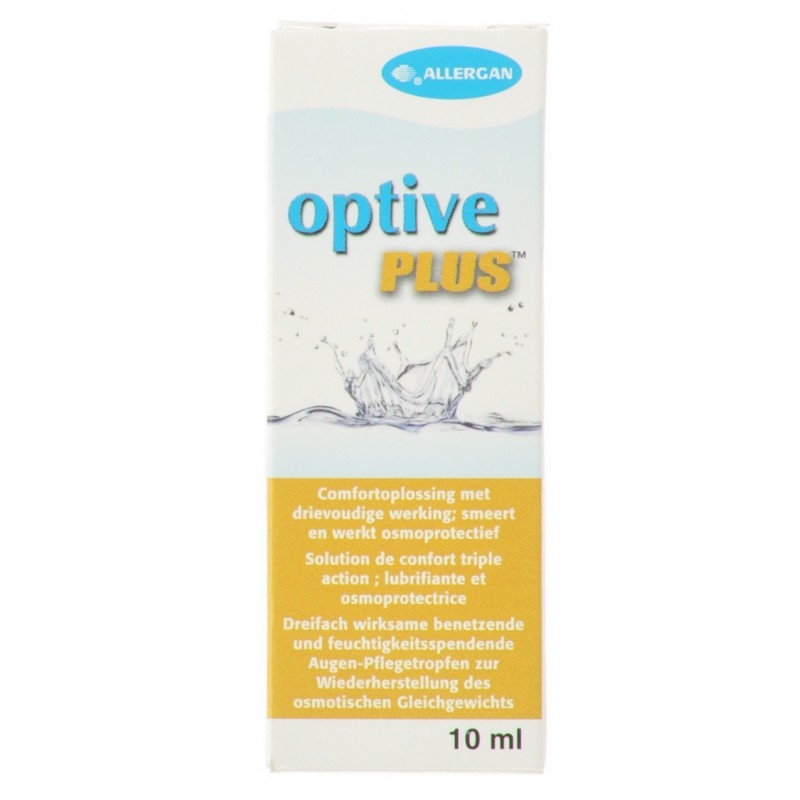 Optive Plus Sol Sterile 1x10ml - Acheter en ligne