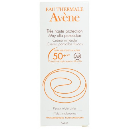 Avene Sol Lait Minerale T.haute Prot.IP50+ 50ml - Acheter en ligne Avene Sol Lait Minerale T.haute Prot.IP50+ 50ml - Acheter en ligne