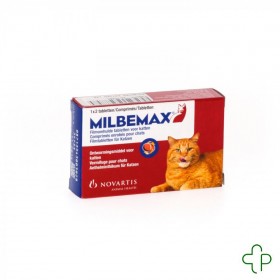 Milbemax Katten Tabl Blister 1X2