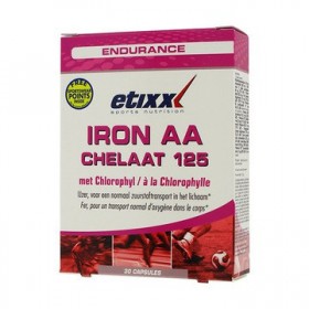 Etixx Iron Aa Chelaat 125 + Chlorophyl Tabletten 30