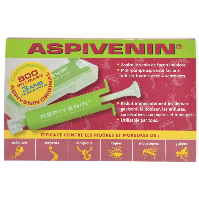Aspivenin Mini-pompe/ Pomp - Acheter en ligne