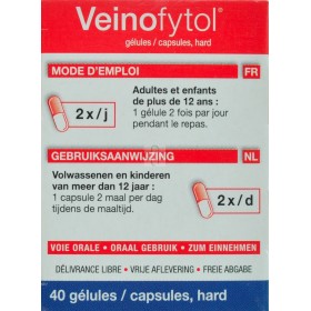 Veinofytol Capsules 40 X 50mg