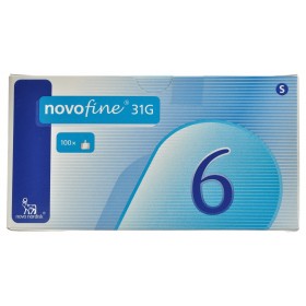 Novofine Steriel Naald 6Mm/31G 100 St