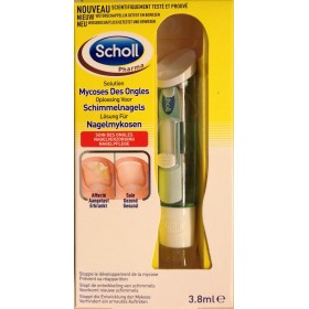 Scholl Cure Ongles Fongiques 3,8ml + 5 Limes