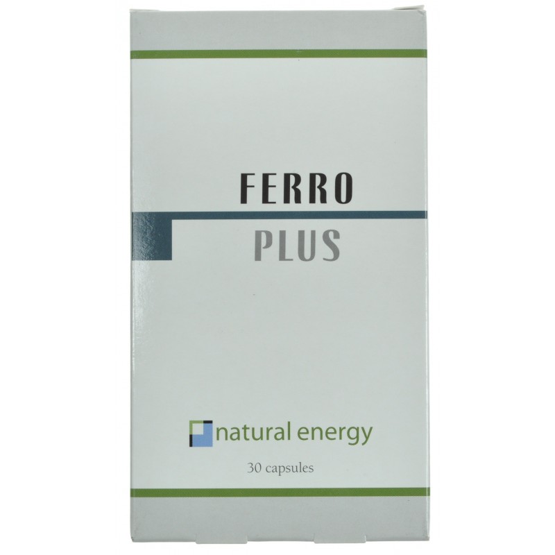 Ferro Plus Natural Energy Capsules 30