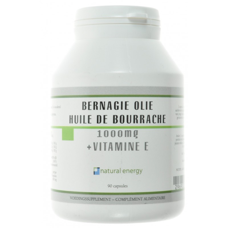 Bernagie Olie Natural Energy Capsules 90