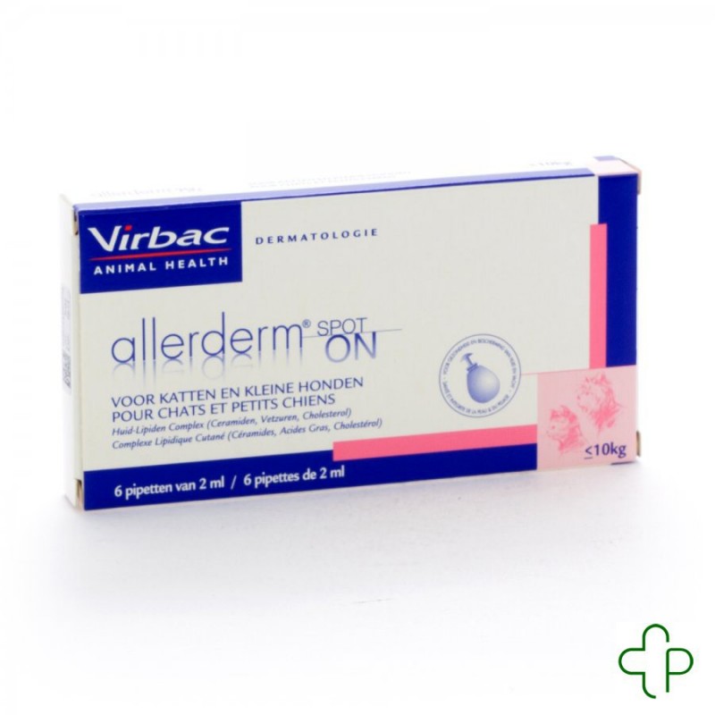 Allerderm Spot-on Pipet                   6x2ml