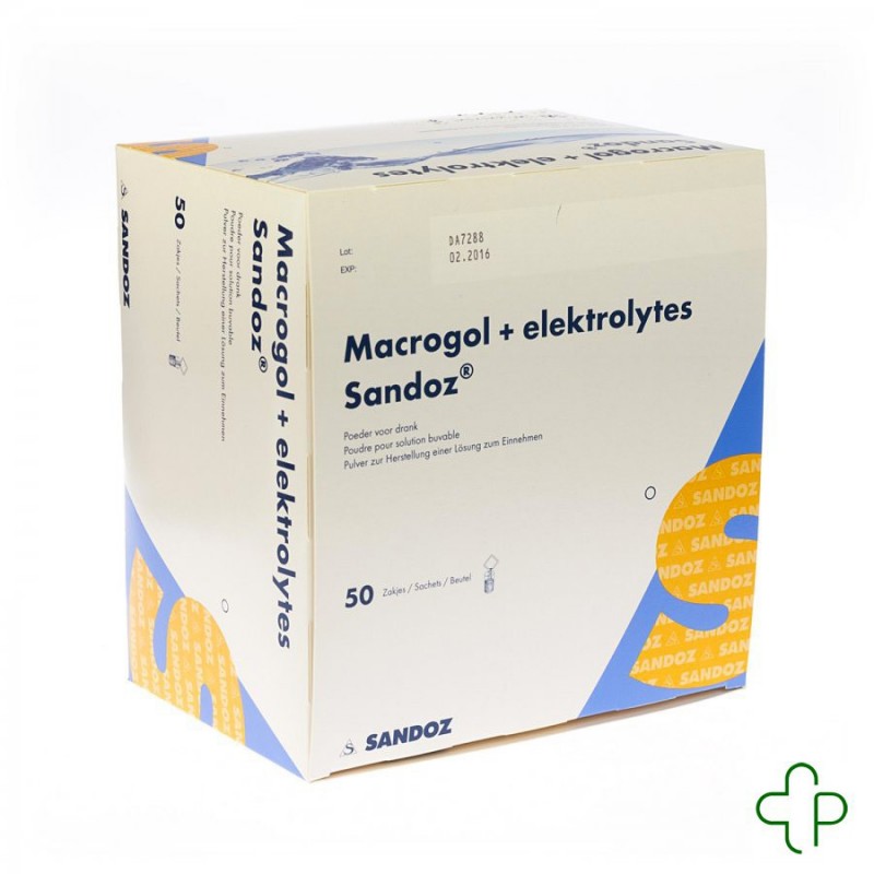 Macrogol + Elektrolyten Poeder Ciroensmaak 50X13,7G