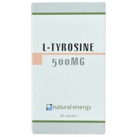 L-Tyrosine Natural Energy 500mg Capsules 60 L-Tyrosine Natural Energy 500mg Capsules 60