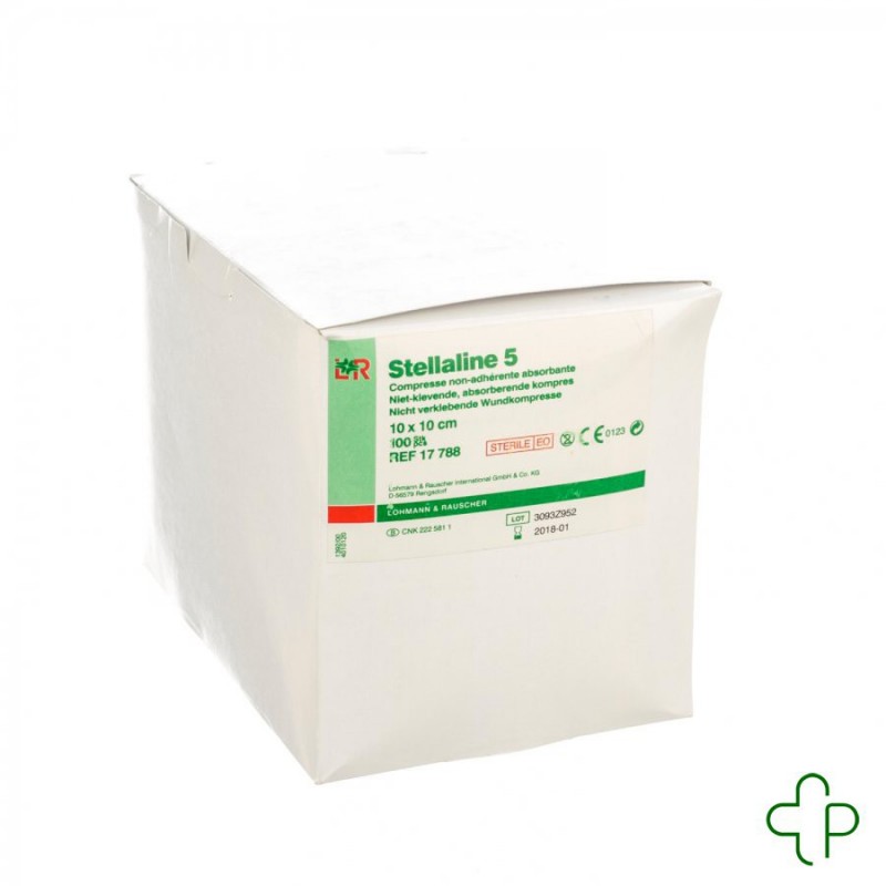 Stellaline 5 Comprimés Sterile       10,0x10,0cm 100 17788 - Acheter en ligne
