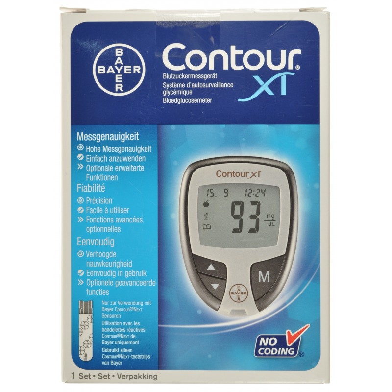 Bayer Contour Xt Lecteur Glycemie - Acheter en ligne