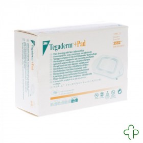 Tegaderm + Pad 3M doorzichtig Steril 5Cmx 7Cm 50 3582