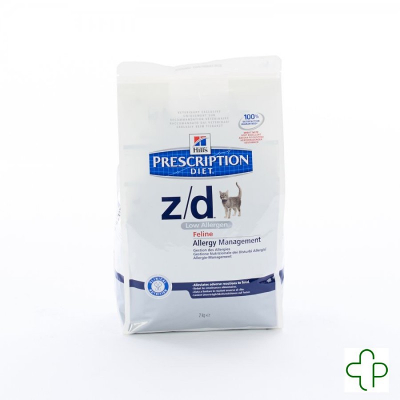 Hills Prescrip.diet Feline Zd Low Allerg.2kg 4565m