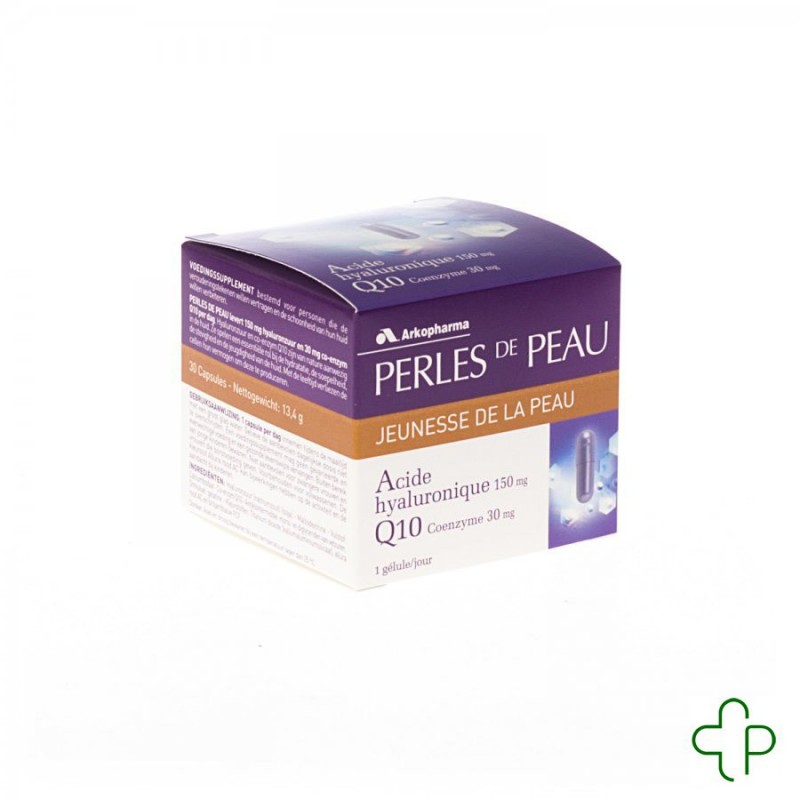 Perles De Huid Hyaluronauur + Coenzyme Q10 Capsules 30
