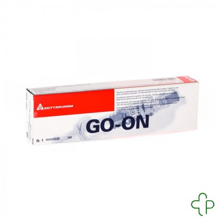 Go-On Oplossing Injectie Intra-Articulaire Voorgevuld Spuit 2,5 ml Go-On Oplossing Injectie Intra-Articulaire Voorgevuld Spuit 2,5 ml