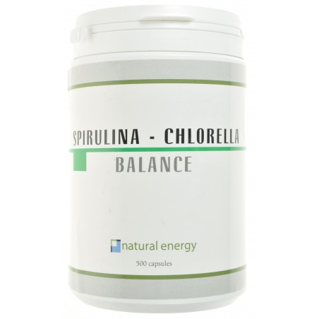 Spirulina-Chlorella Balance Natur.Energy Capsules 500 Spirulina-Chlorella Balance Natur.Energy Capsules 500