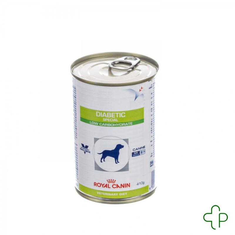Rc Vdiet Diabetic Low Carb Canine 12x410gr - Acheter en ligne