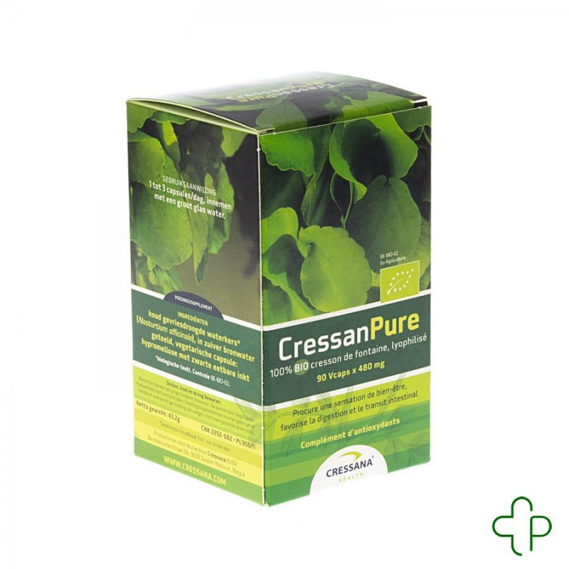 Cressan Pure V-Capsules 90x500mg - Acheter en ligne