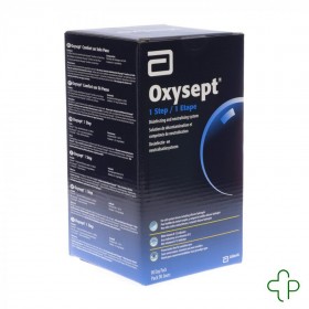 Oxysept 1 Step 3m 3x300ml+90 Comprimés + Lenscase