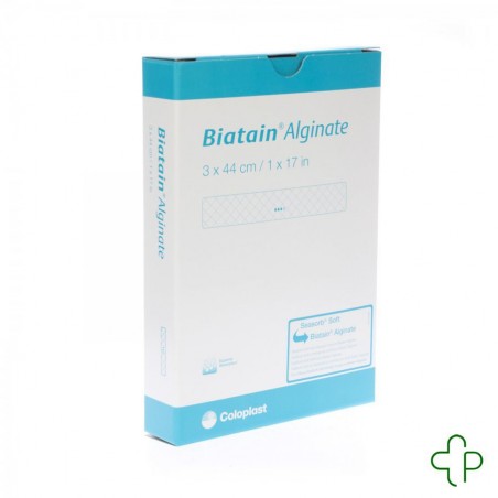 Seasorb Ag Meche Alginate Ster 3cmx44cm 10 3780 Seasorb Ag Meche Alginate Ster 3cmx44cm 10 3780