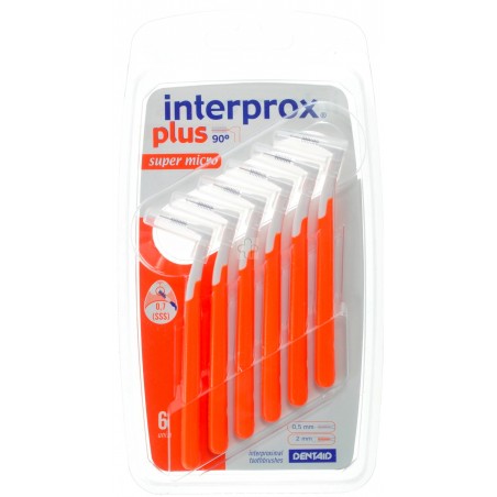 Interprox Plus Super Micro 6 interdentaal ragers Interprox Plus Super Micro 6 interdentaal ragers