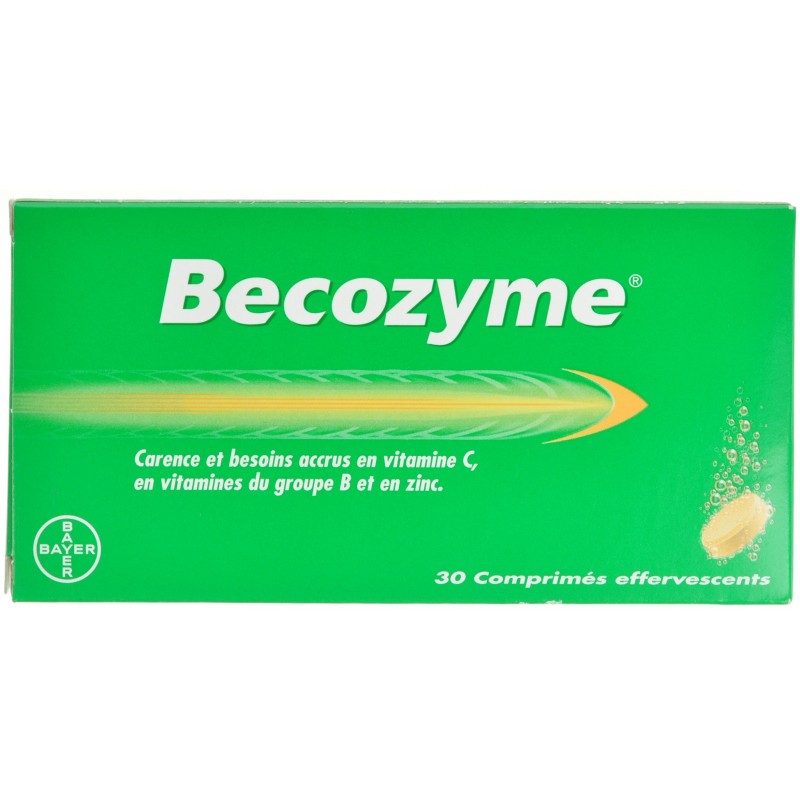 Becozyme comprimés effervescents 30