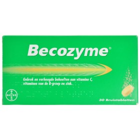 Becozyme comprimés effervescents 30