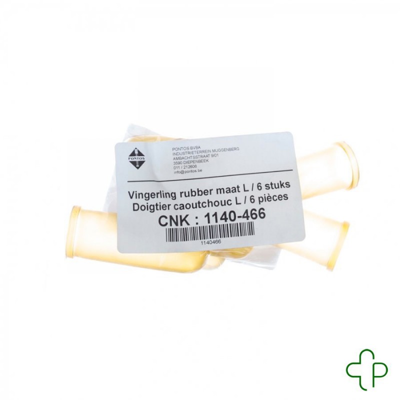 Vingerling Latex Large 6 Pontos