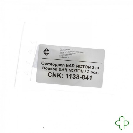 Ear Oorstop 1X2 Pontos Ear Oorstop 1X2 Pontos