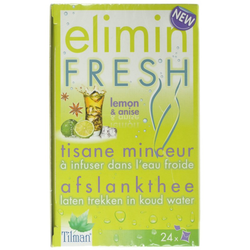 Elimin fresh citron-anis sachets infusions 24
