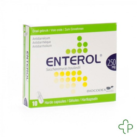 Enterol 250 mg caps blister 10x250mg Enterol 250 mg caps blister 10x250mg