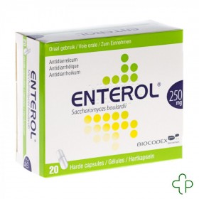 Enterol 250 mg capsules blister 20x250mg