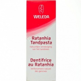 Weleda: Ratanhia Dentifrice Rose 75 ml