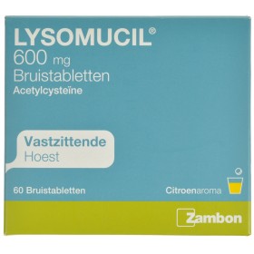 Lysomucil comprimés effervescents 600mg 60