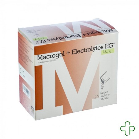 Macrogol + Electro EG 13,7 G Poeder Poeder Drank 20