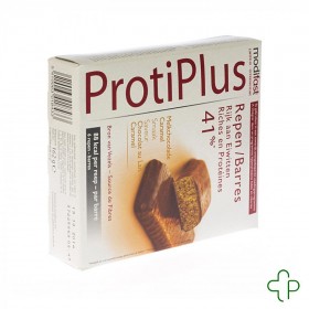 Modifast protiplus barre chocolat lt-caramel 162g