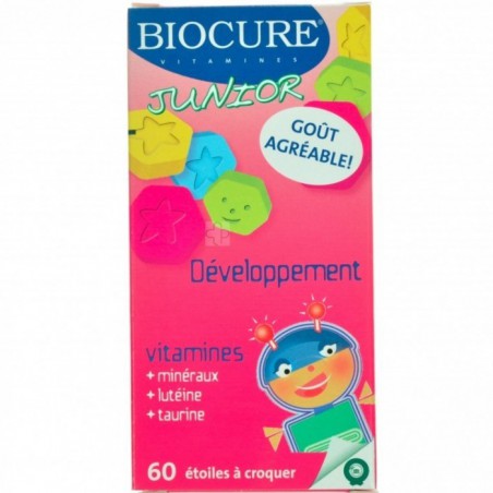 Biocure Junior 60 comprimes à Croquer - Acheter en ligne Biocure Junior 60 comprimes à Croquer - Acheter en ligne