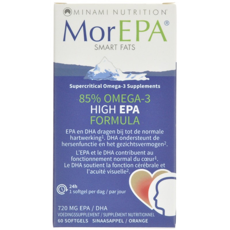 Morepa Smart Fats Capsules 60