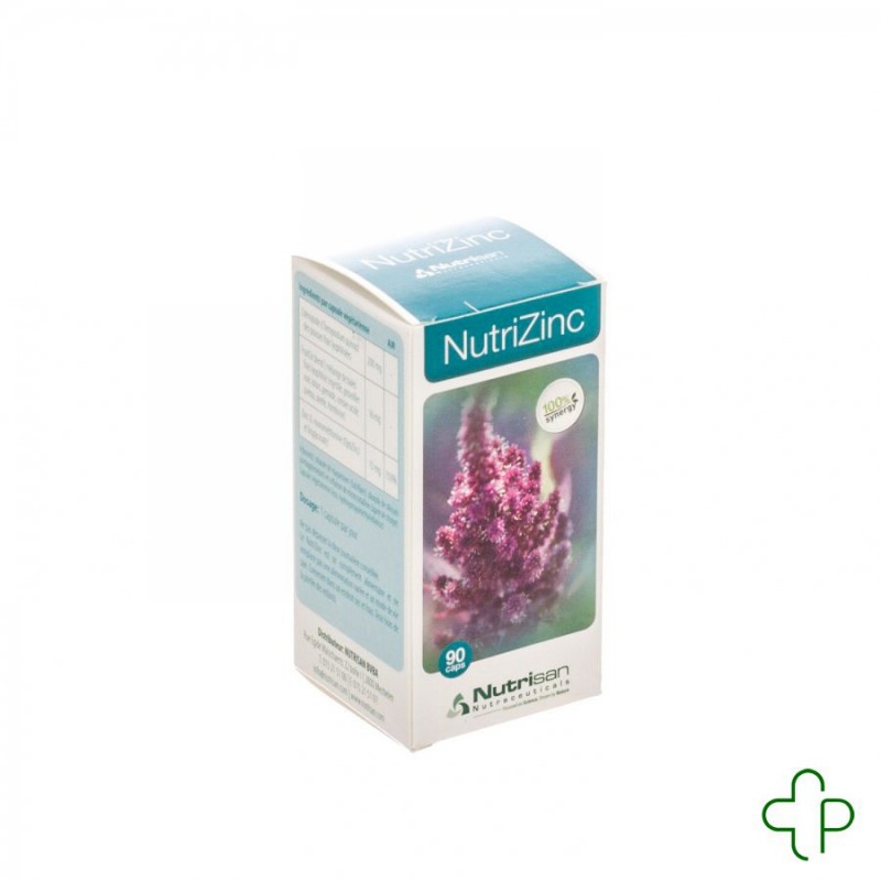 Nutrizinc synergy vegecaps 90 nutrisan