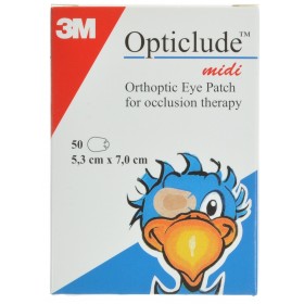 Opticlude 3m midi new pansement Oculaire 50 1538m