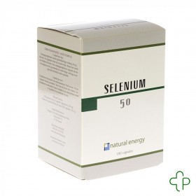 Selenium 50 natural energy capsules 180