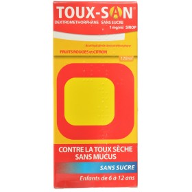 Toux San Dextrom. Zonder Suik 1mg/ml Rde Vr. Citr 120ml