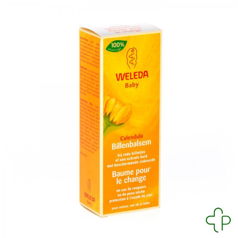 Weleda baby billenbalsem calendula tube 75ml