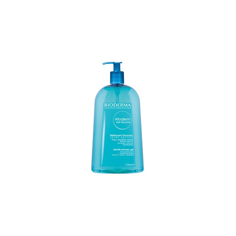 Bioderma atoderm gel douche flacon pompe 1l