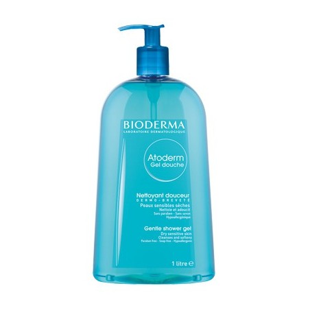Bioderma Atoderm Douchegel Pompfles 1L