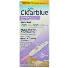 Clearblue digital test ovulation 10