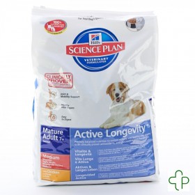 Hills Science Plan canine mat ad act long med chick  12