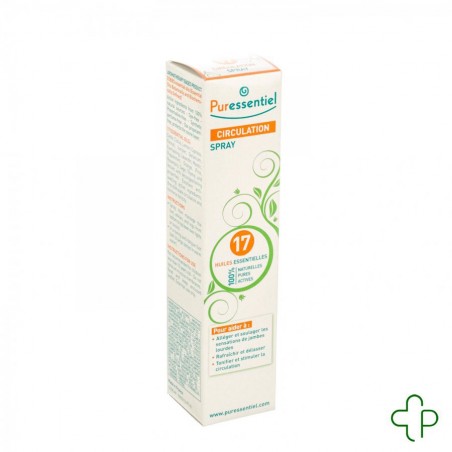 Puressentiel spray circulation 17 huile essentielle 100ml Puressentiel spray circulation 17 huile essentielle 100ml